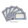 Placematt Jute (Blue)