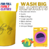 Laundry bag NW Yellow 70L - Image 2