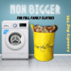 Laundry bag NW Yellow 70L - Image 4